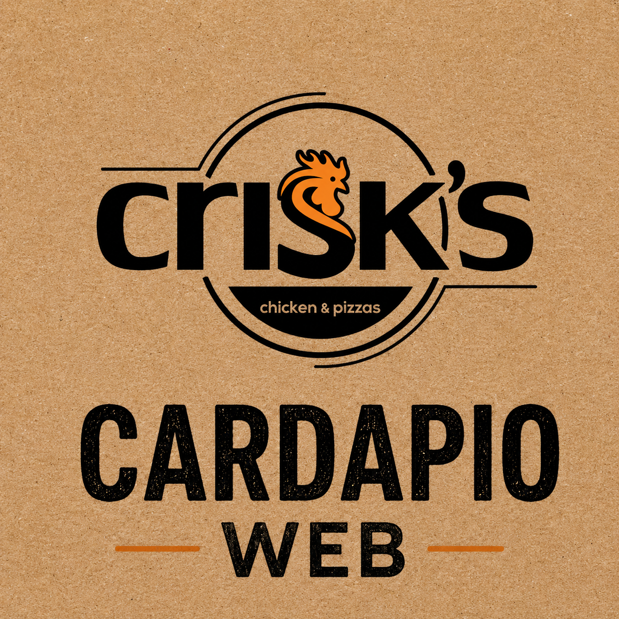 Cardápio Web Crisk's